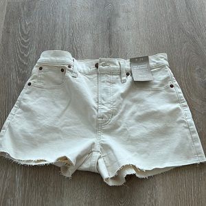 New Madewell the perfect jean short